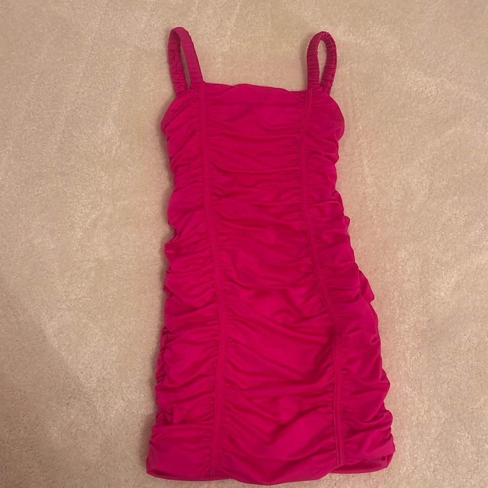 Katie J NYC Pink Kids Formal Dress